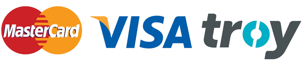 Kabul edilen ödeme yöntemleri